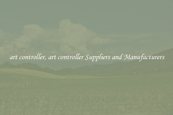 art controller, art controller Suppliers and Manufacturers